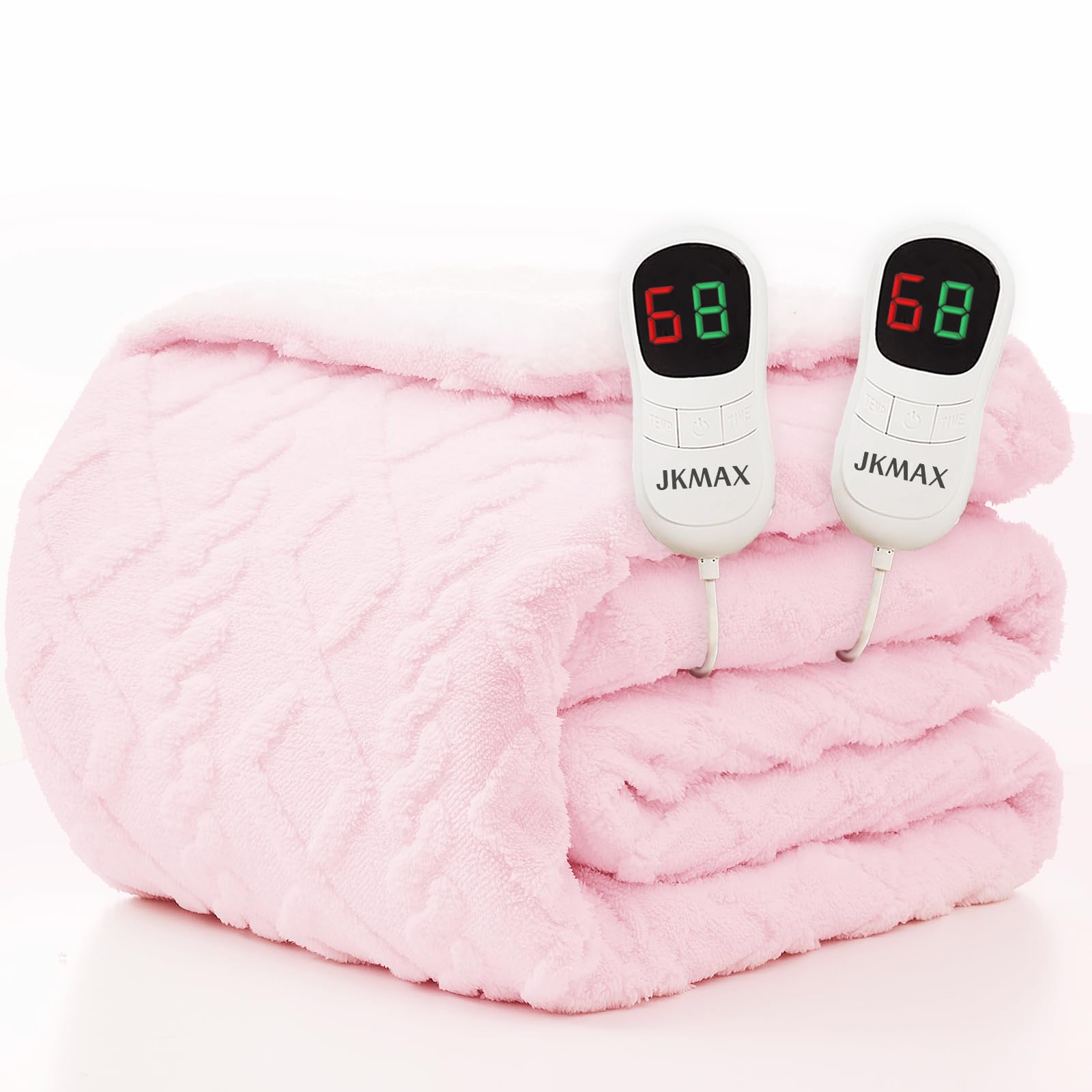 Heated Blanket Full Size - Premium Soft Heating Electric Blanket, Fast Heating with 10 Heating Settings, 5 Time Settings, Machine Washable - Perfect for Winter &amp; Cold Nights (72"x84", Grey)
