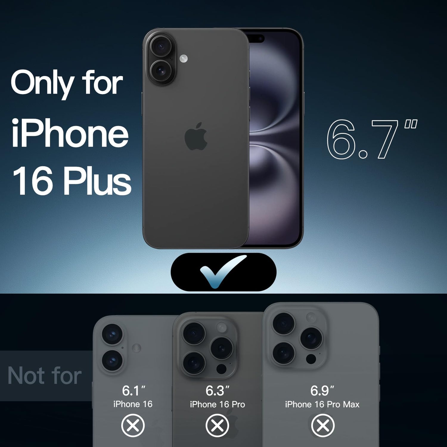 premium aplus module features iPhone with clear case showcasing MagSafe compatibility and sleek design.