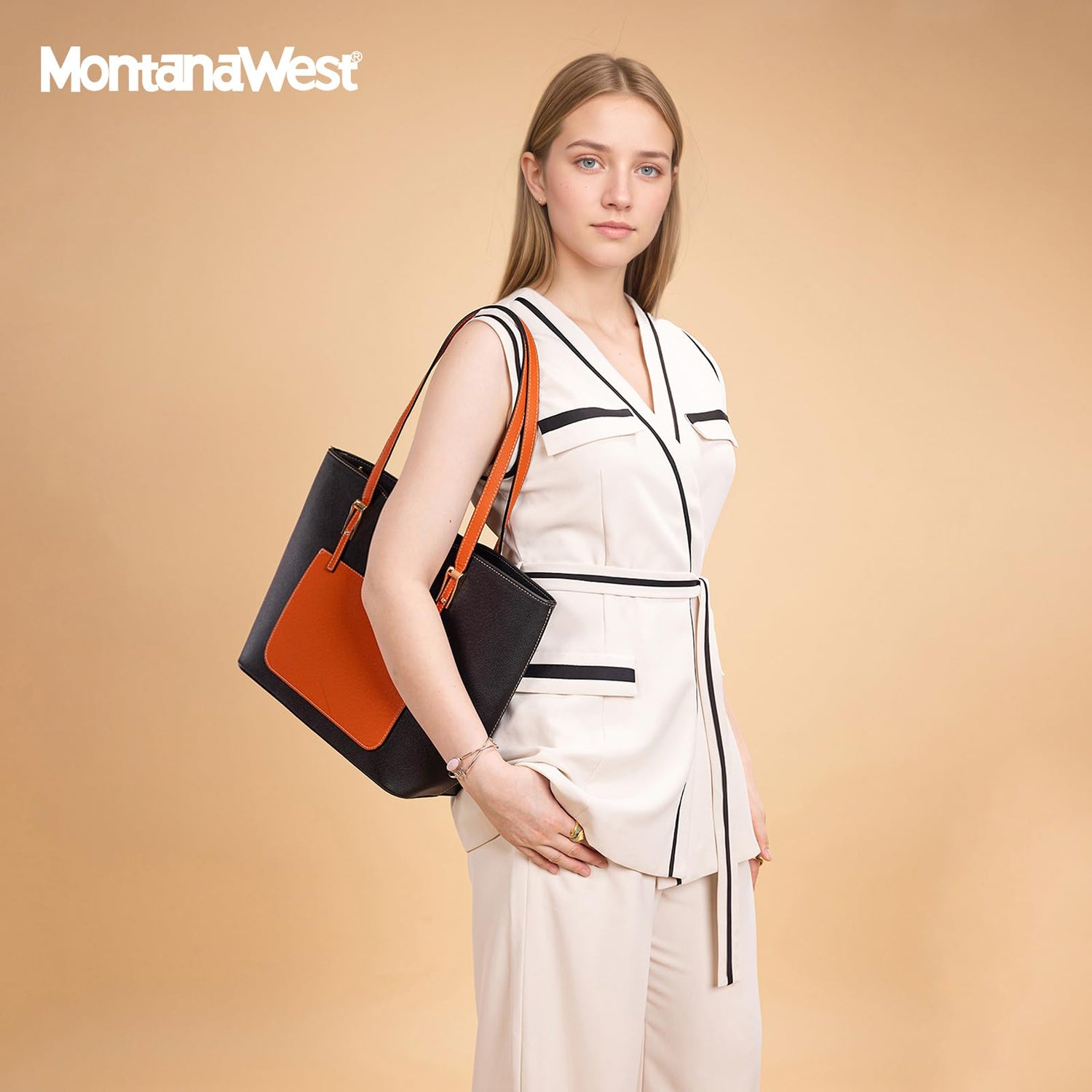 Montana West 3PCS Purses for Women Tote Bag and Wallet Set Shoulder Satchel Handbags