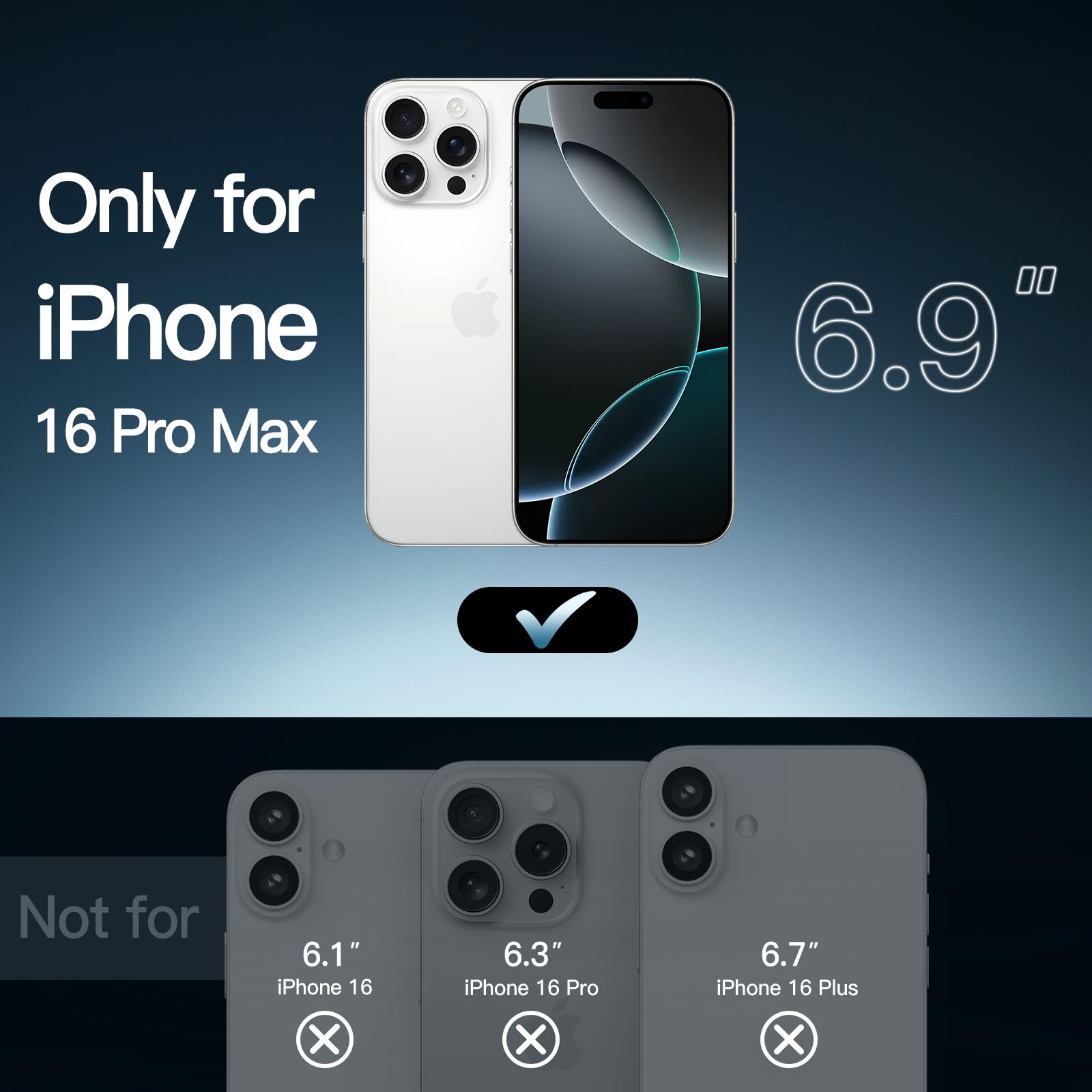 premium aplus module features iPhone with clear case showcasing MagSafe compatibility and sleek design.