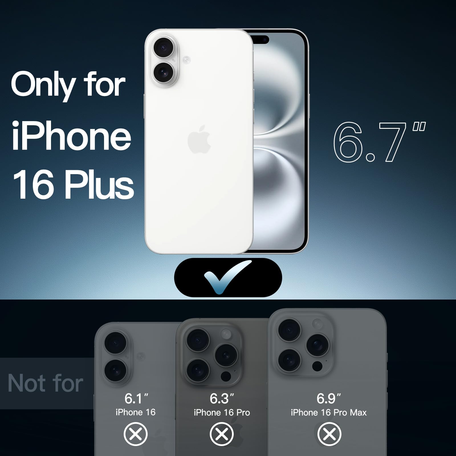 premium aplus module features iPhone with clear case showcasing MagSafe compatibility and sleek design.