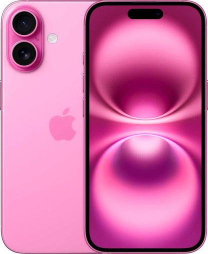 renewed iPhone 16 Ultramarine 128GB, Apple iPhone 16 in Ultramarine color, unlocked, US version, features a 6.1-inch screen.