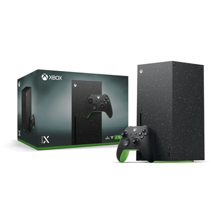 Xbox Series X 2 TB Disc Drive Galaxy Black Special Edition Bundle Includes Special Edition Wireless Controller