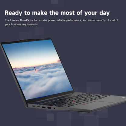 Lenovo ThinkPad E16 Business Laptop, 16" FHD+ Touchscreen, Intel Core i7-1355U, 40GB RAM, 1TB SSD, Fingerprint, Backlit, Webcam, HDMI, Wi-Fi 6, Windows 11 Pro, Bundle with Thunderobot 7-in-1 USB-C Hub
