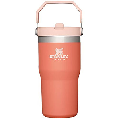 STANLEY IceFlow 2.0 Flip Straw Tumbler with Handle 30 oz | Twist On Lid and Flip Up Straw | Leak Resistant Water Bottle | Insulated Stainless Steel | BPA-Free | Twilight