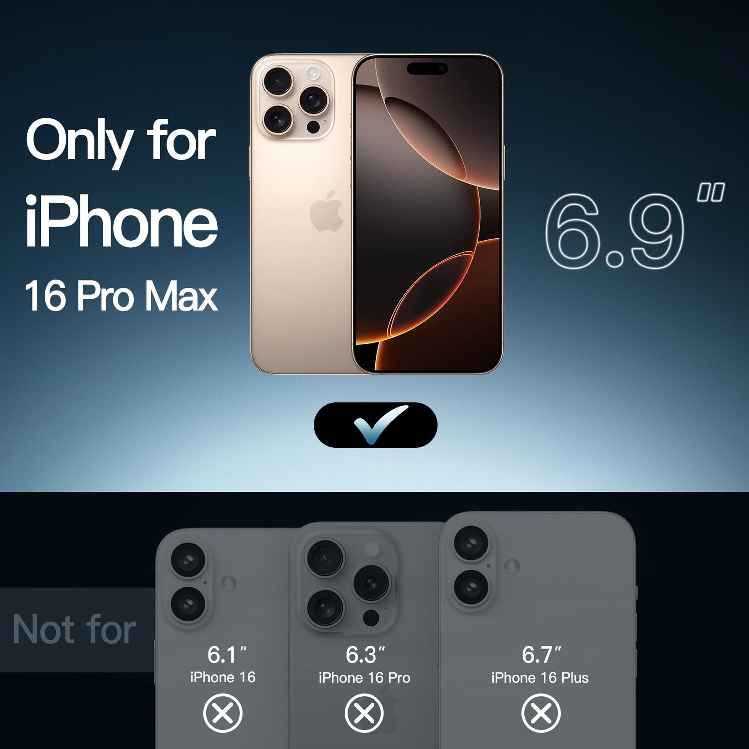 premium aplus module features iPhone with clear case showcasing MagSafe compatibility and sleek design.