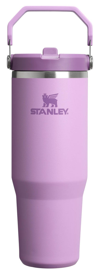 STANLEY IceFlow 2.0 Flip Straw Tumbler with Handle 30 oz | Twist On Lid and Flip Up Straw | Leak Resistant Water Bottle | Insulated Stainless Steel | BPA-Free | Twilight