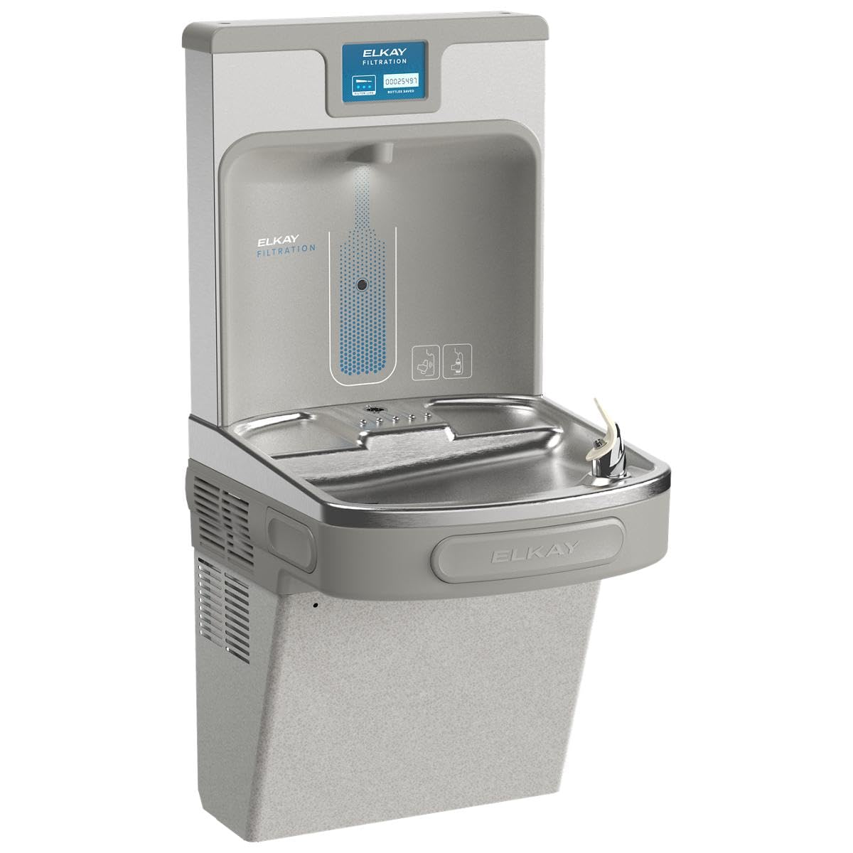 bottle filling station with lead reduction