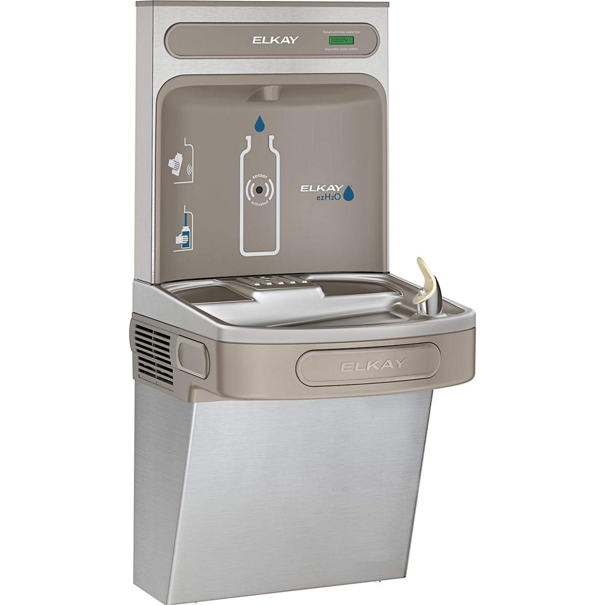 bottle filling station with lead reduction