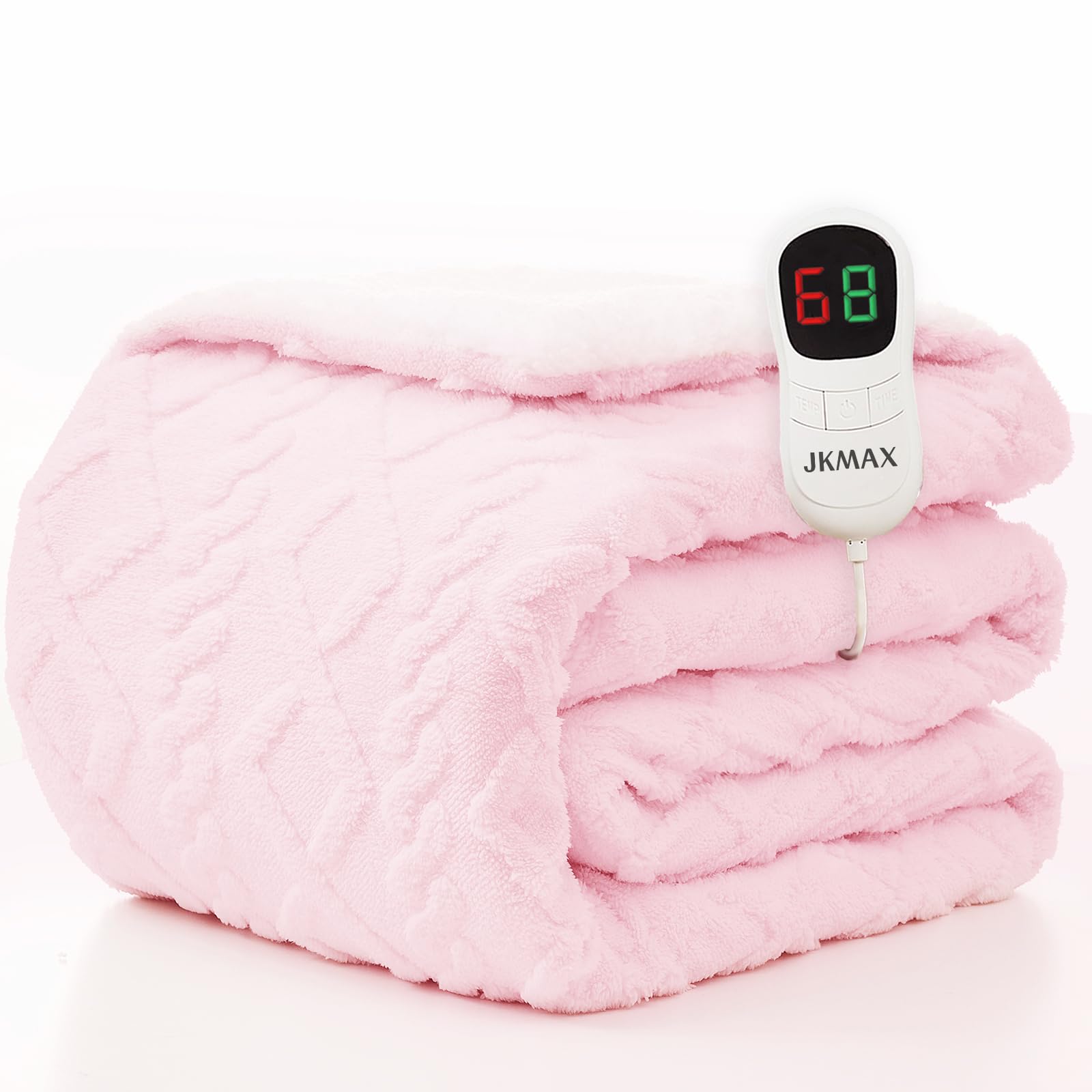 Heated Blanket Full Size - Premium Soft Heating Electric Blanket, Fast Heating with 10 Heating Settings, 5 Time Settings, Machine Washable - Perfect for Winter &amp; Cold Nights (72"x84", Grey)