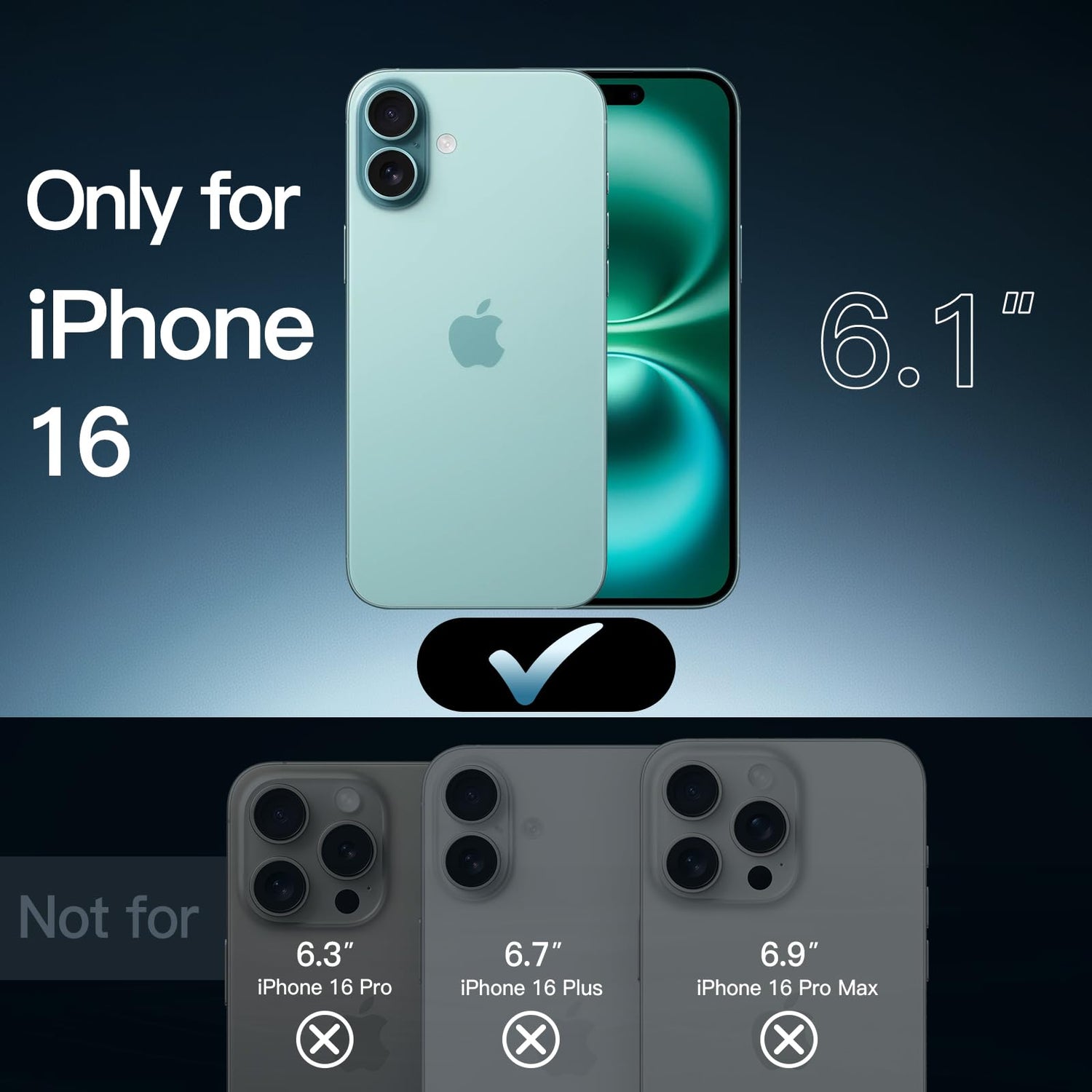 premium aplus module features iPhone with clear case showcasing MagSafe compatibility and sleek design.