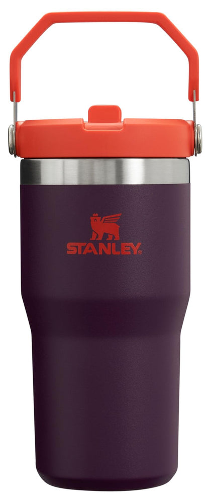 STANLEY IceFlow 2.0 Flip Straw Tumbler with Handle 30 oz | Twist On Lid and Flip Up Straw | Leak Resistant Water Bottle | Insulated Stainless Steel | BPA-Free | Twilight