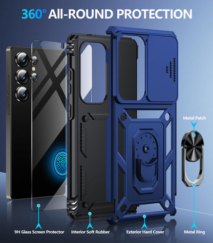 Samsung Galaxy S26 Ultra case with screen protector