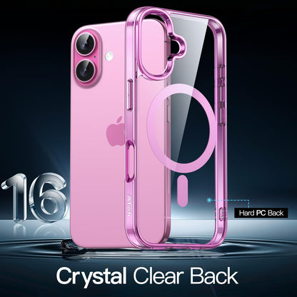 premium aplus module features iPhone with clear case showcasing MagSafe compatibility and sleek design.