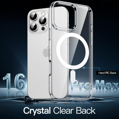 premium aplus module features iPhone with clear case showcasing MagSafe compatibility and sleek design.