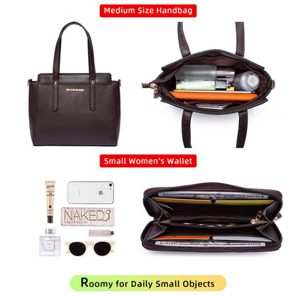 Montana West 3PCS Purses for Women Tote Bag and Wallet Set Shoulder Satchel Handbags