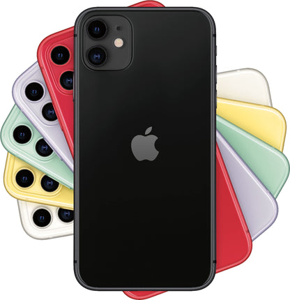 Apple iPhone 11, 64GB, Black - Unlocked (Renewed)