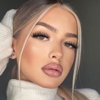 14 Pairs Wispy Mink Lashes False Eye Lashes Natural Look 5D Volume 16mm Fake Eyelashes Pack by TNFVLONEINS