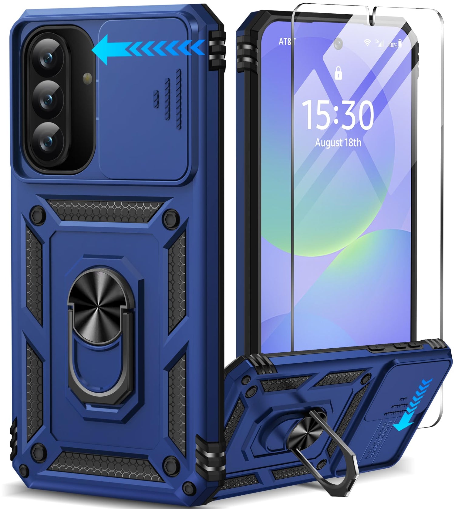 Samsung Galaxy S26 Ultra case with screen protector