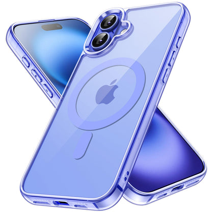 premium aplus module features iPhone with clear case showcasing MagSafe compatibility and sleek design.