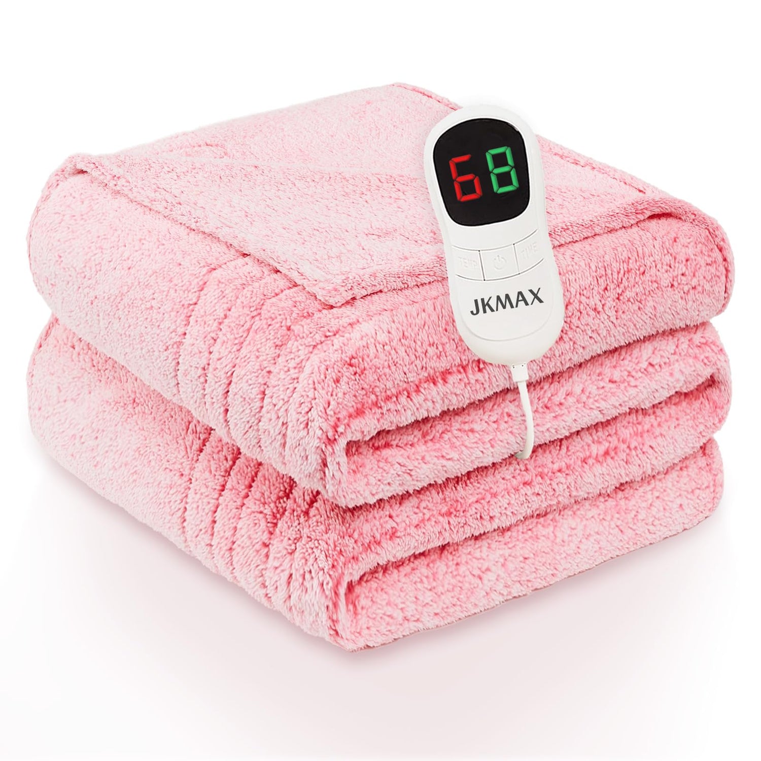 Heated Blanket Full Size - Premium Soft Heating Electric Blanket, Fast Heating with 10 Heating Settings, 5 Time Settings, Machine Washable - Perfect for Winter &amp; Cold Nights (72"x84", Grey)