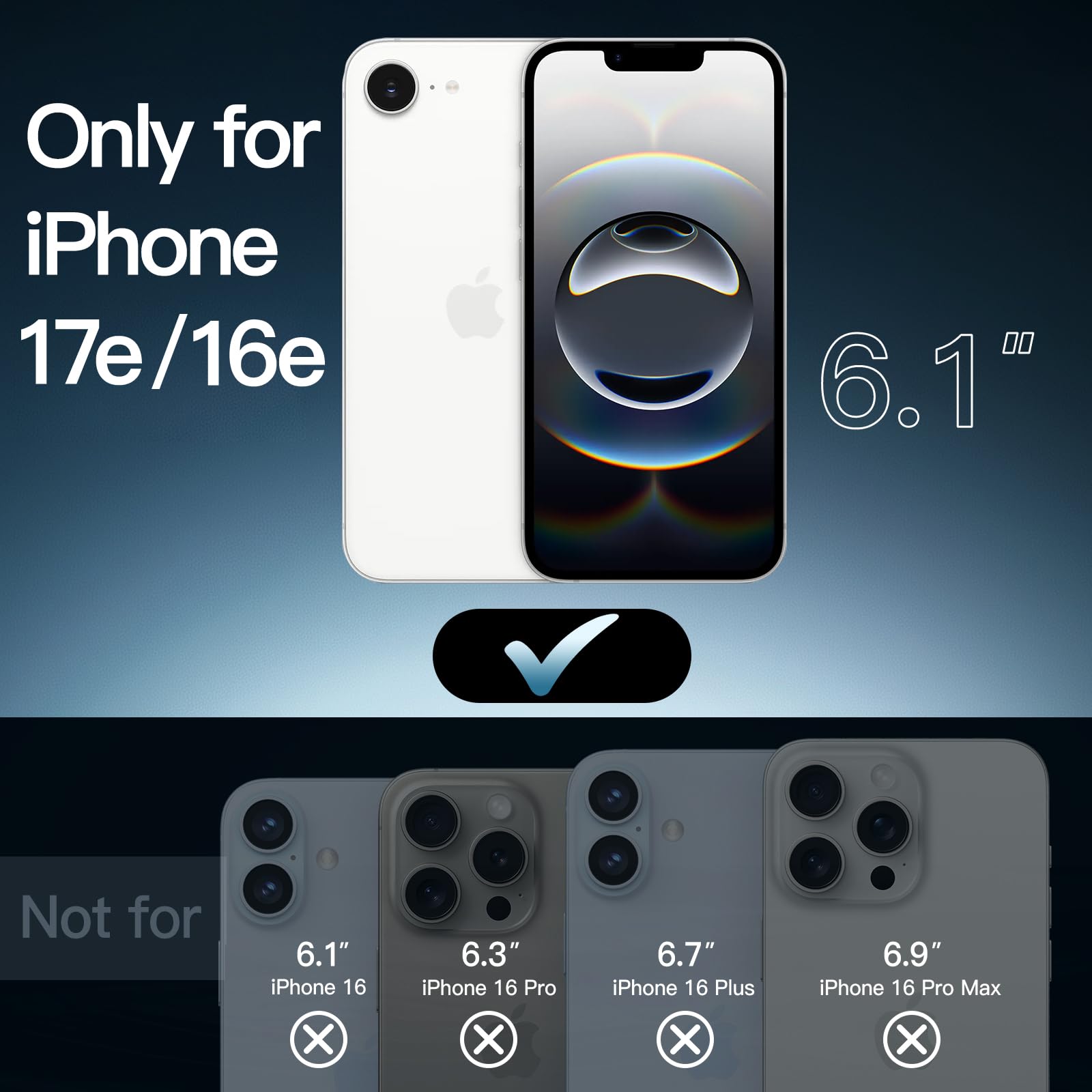 premium aplus module features iPhone with clear case showcasing MagSafe compatibility and sleek design.