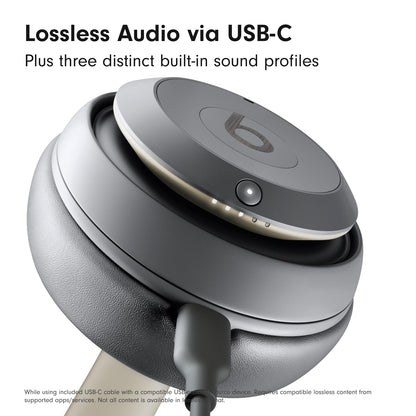 Beats Studio Pro-Premium Wireless Over-Ear Headphones- Up to 40-Hour Battery Life, Active Noise Cancelling, USB-C Lossless Audio, Apple &amp; Android Compatible- Sandstone