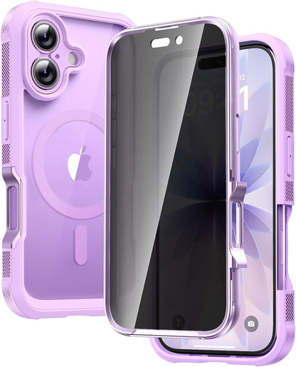 Diaclara Designed for iPhone 15 Case, Full Body Rugged Case with Built-in Touch Sensitive Anti-Scratch Screen Protector, with Camera Lens Protector for iPhone 15 6.1" (Wave Blue)