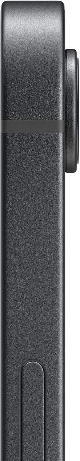 iPhone 17e 256GB SIM Free side view showcasing its sleek design and camera lens.