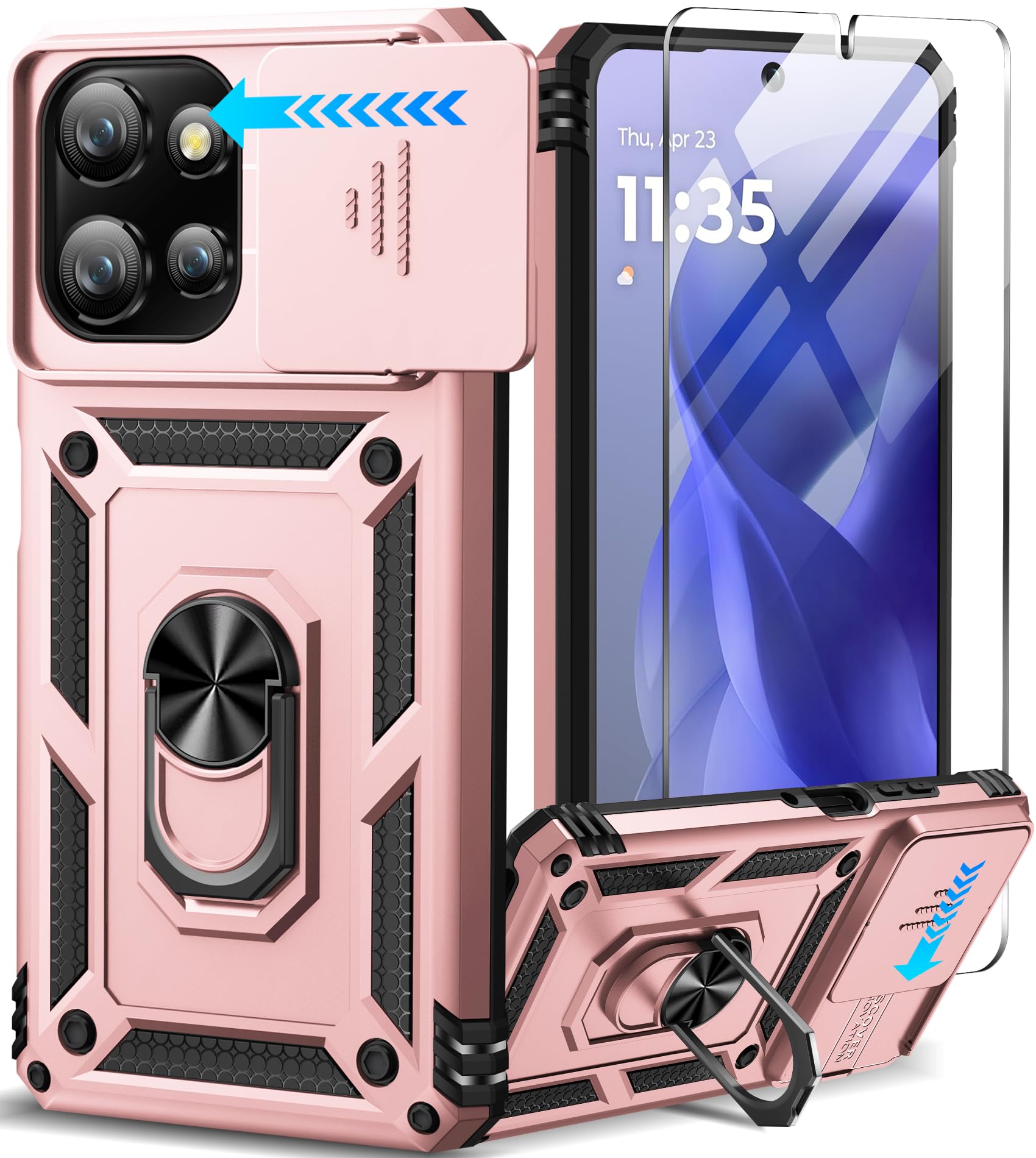 Samsung Galaxy S26 Ultra case with screen protector