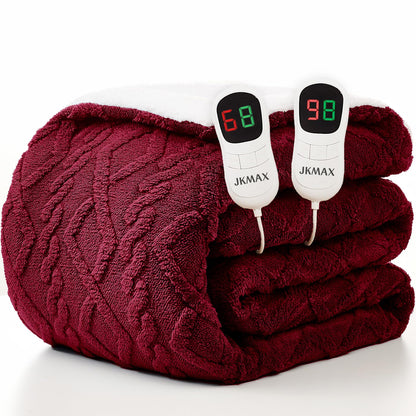 Heated Blanket Full Size - Premium Soft Heating Electric Blanket, Fast Heating with 10 Heating Settings, 5 Time Settings, Machine Washable - Perfect for Winter &amp; Cold Nights (72"x84", Grey)