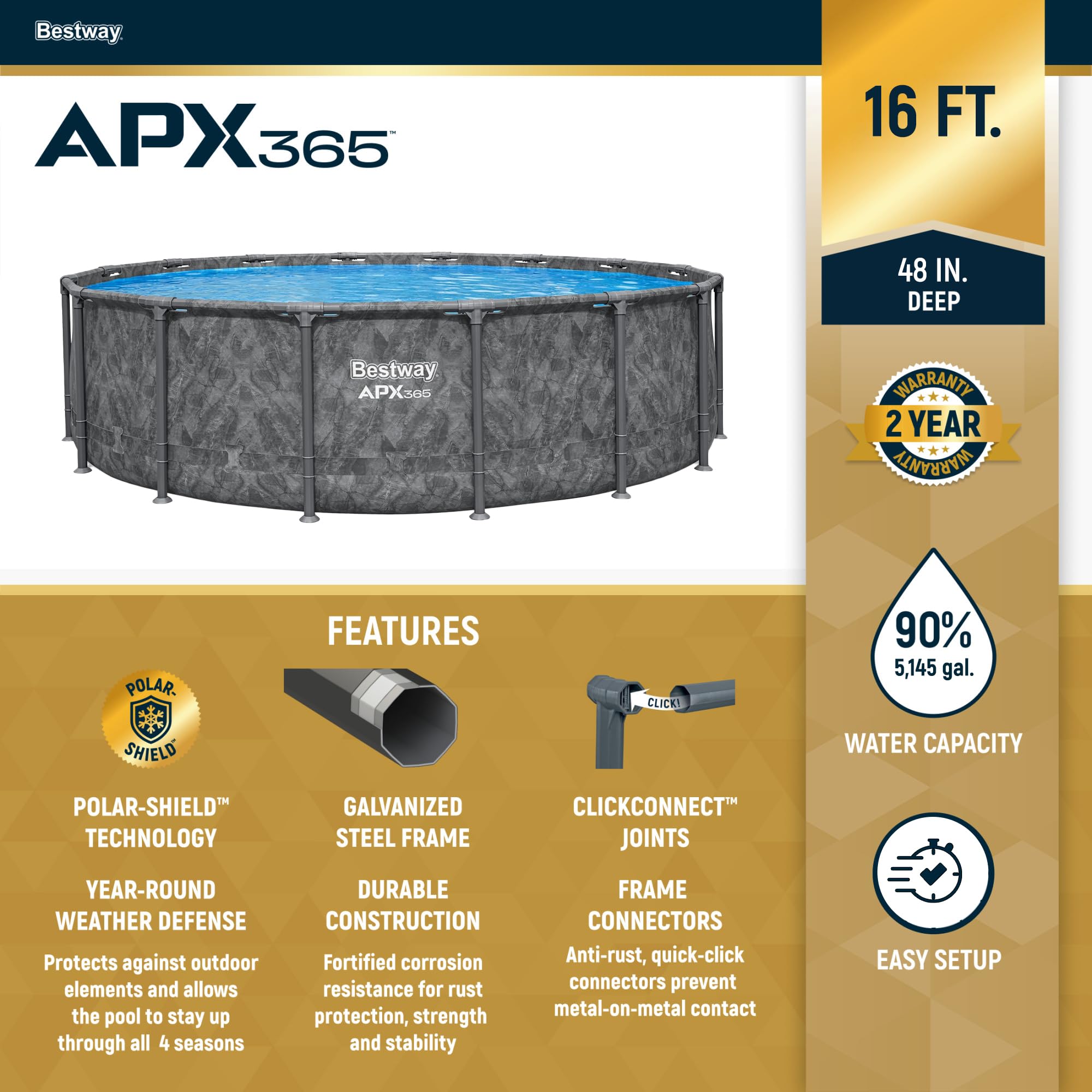 Bestway APX 365 18&