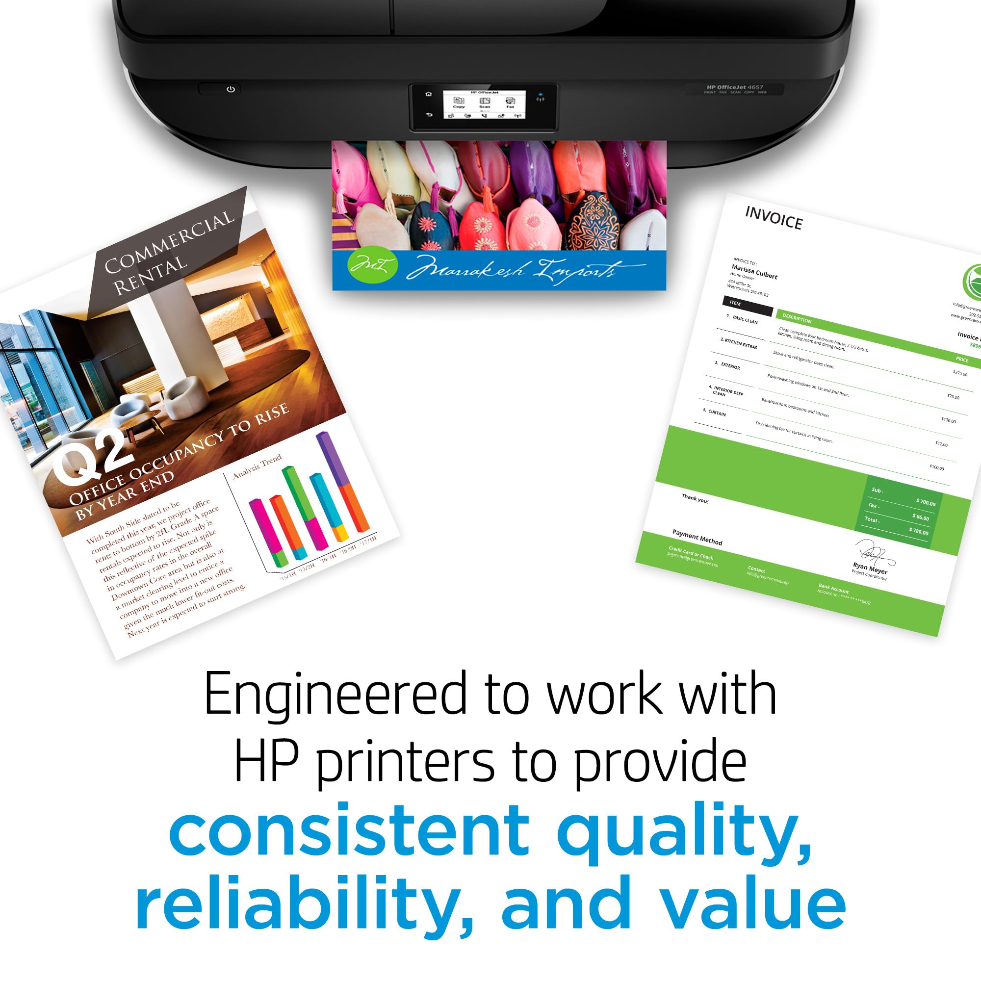 HP 63XL Black High-Yield Printer Ink Cartridge Printers | Works with DeskJet 1112, 2130, 3630;Envy 4510, 4520; OfficeJet 3830, 4650, 5200 | Eligible for Instant Ink | F6U64AN