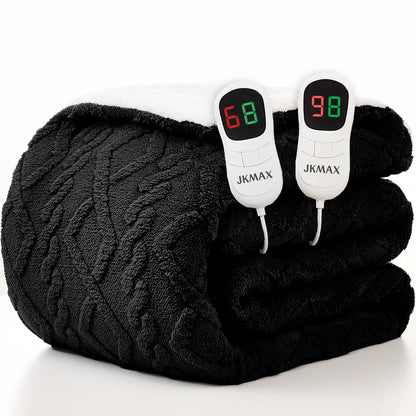 Heated Blanket Full Size - Premium Soft Heating Electric Blanket, Fast Heating with 10 Heating Settings, 5 Time Settings, Machine Washable - Perfect for Winter &amp; Cold Nights (72"x84", Grey)