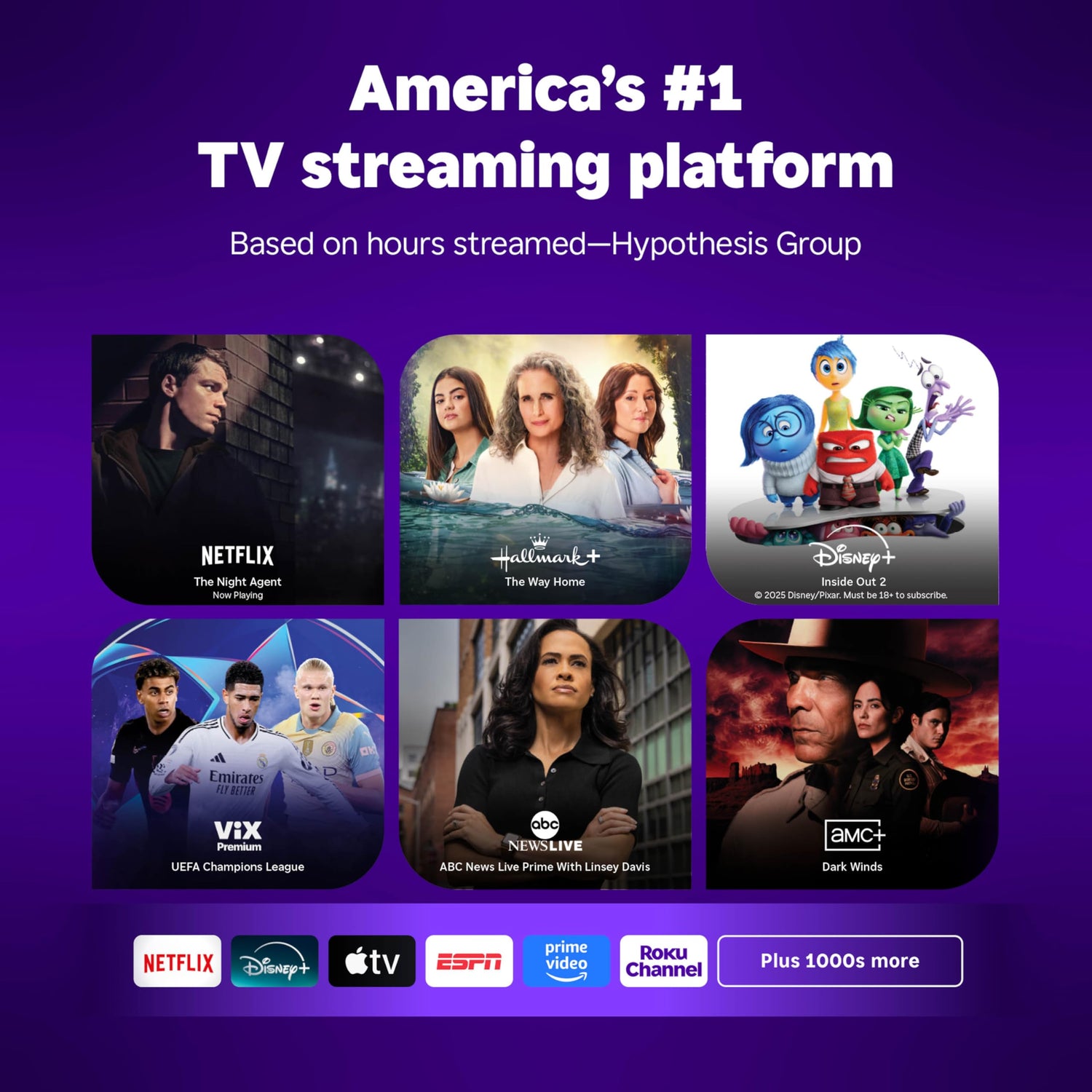 Roku Smart TV – 55-Inch Select Series, 4K HDR TV – Roku TV with Enhanced Voice Remote – Flat Screen LED Television with Wi-Fi for Streaming Live Local News, Sports, Family Entertainment