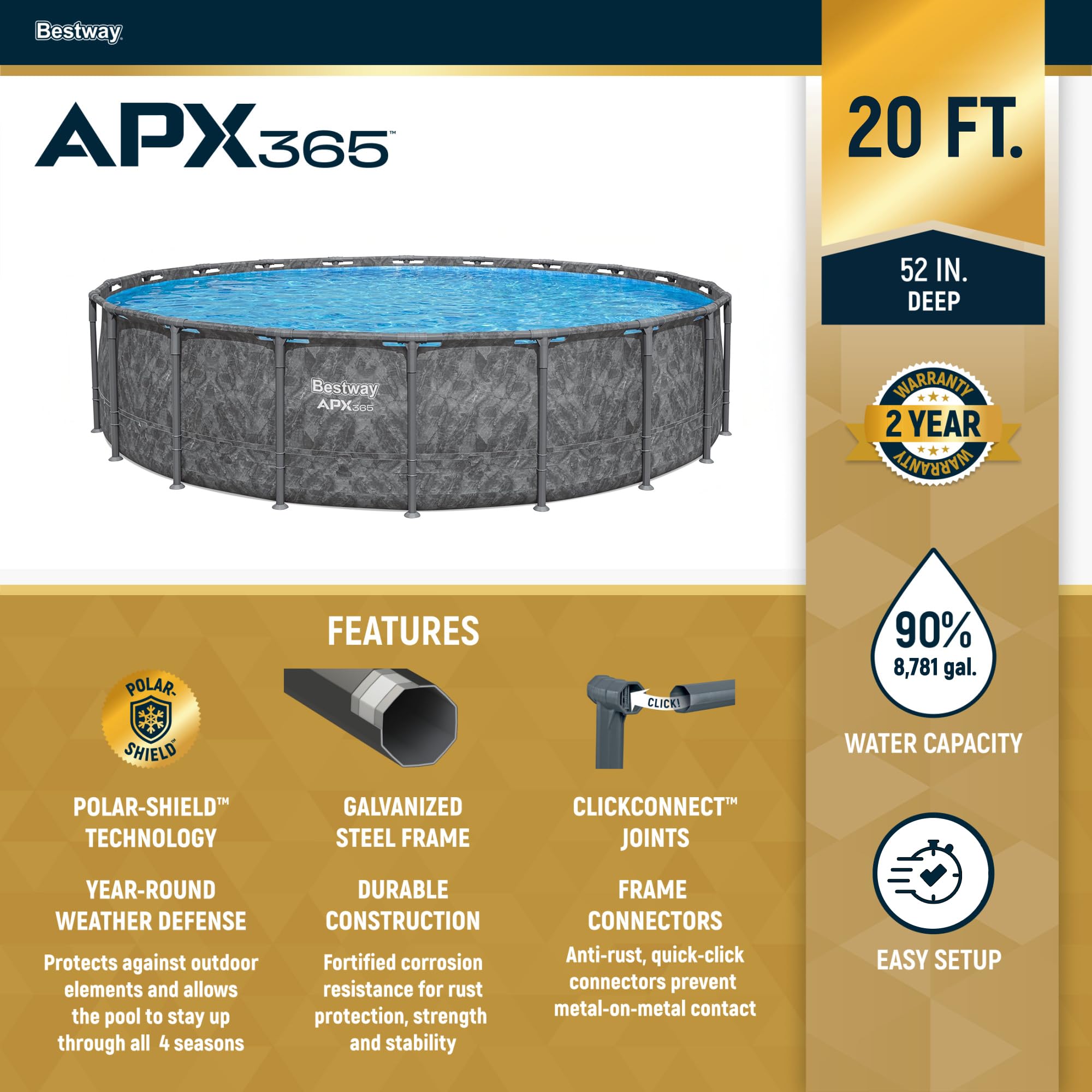Bestway APX 365 18&