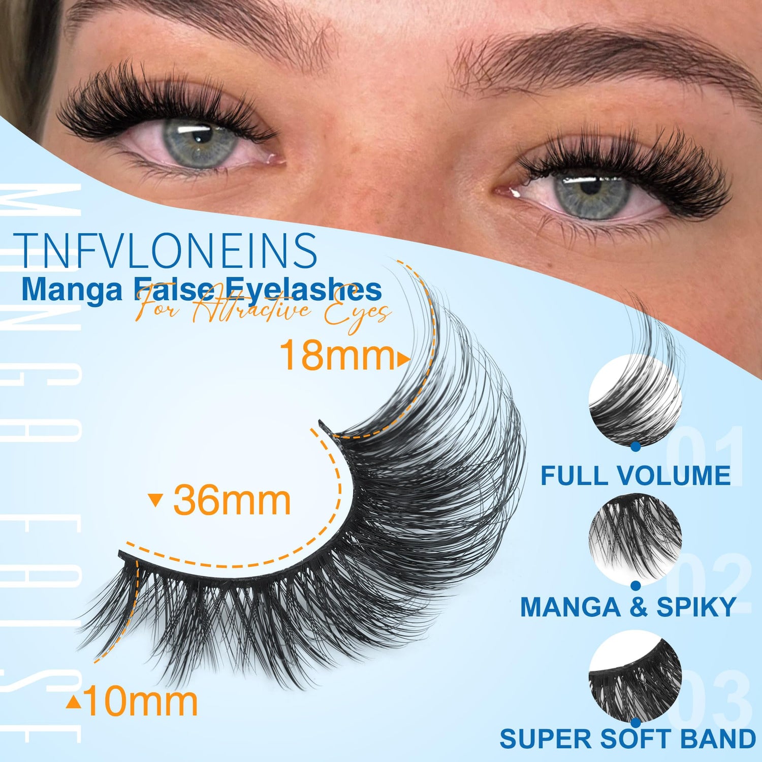 14 Pairs Wispy Mink Lashes False Eye Lashes Natural Look 5D Volume 16mm Fake Eyelashes Pack by TNFVLONEINS