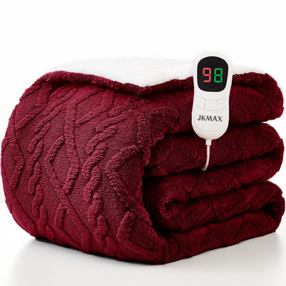 Heated Blanket Full Size - Premium Soft Heating Electric Blanket, Fast Heating with 10 Heating Settings, 5 Time Settings, Machine Washable - Perfect for Winter &amp; Cold Nights (72"x84", Grey)