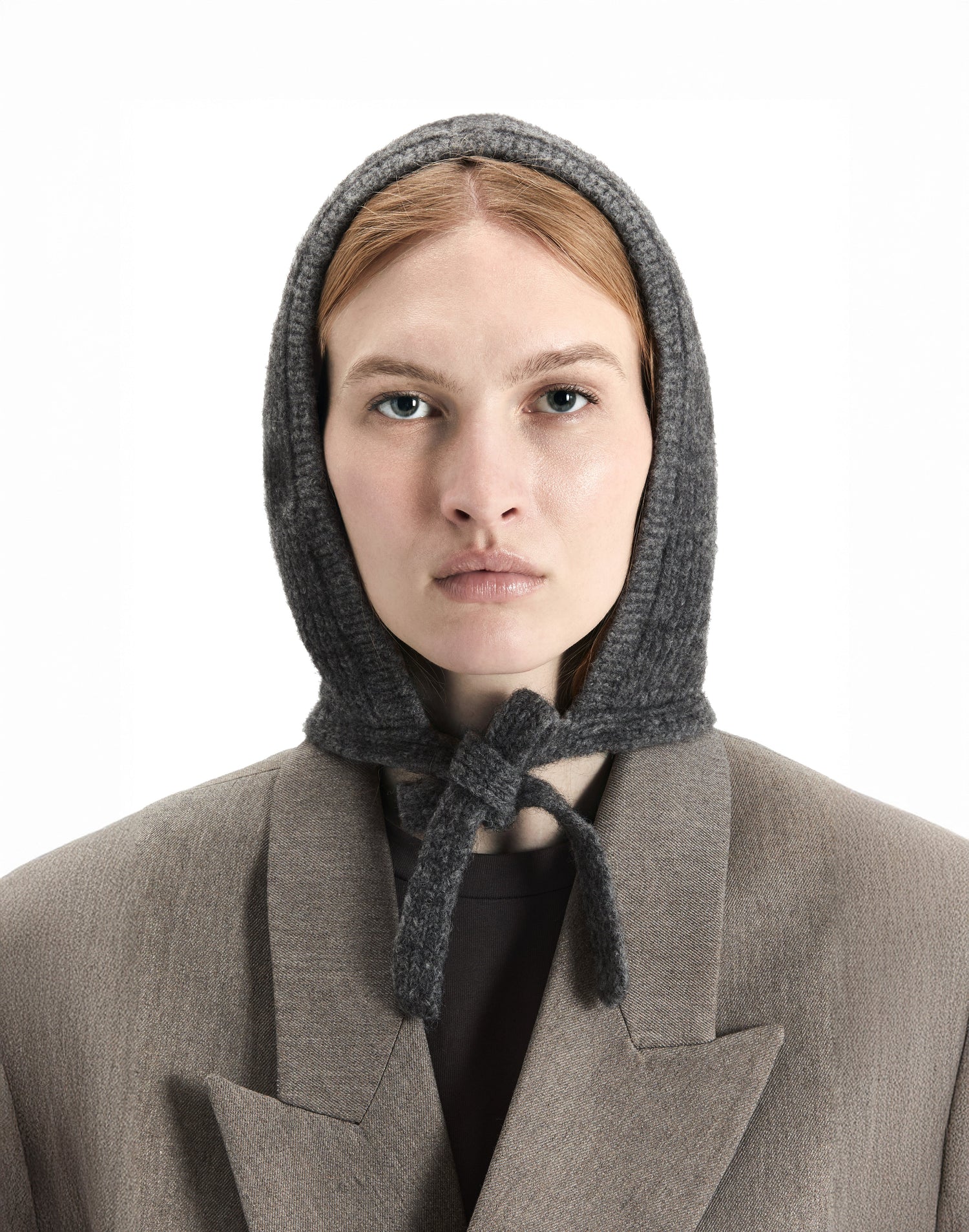 Alpaca Wool Tie Balabonnet
