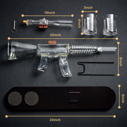 Rifle Whiskey Decanter Set