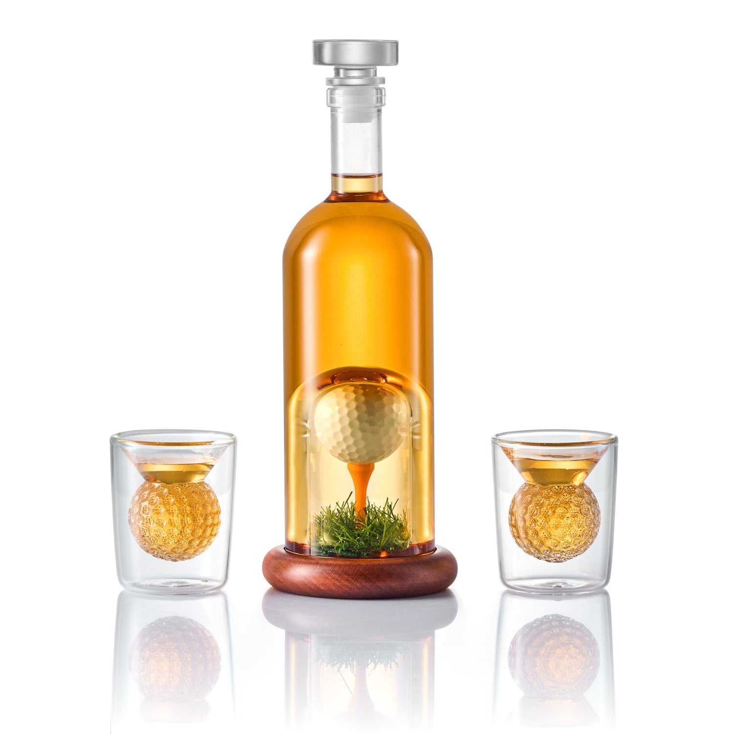 Golf Liquor Decanter Set