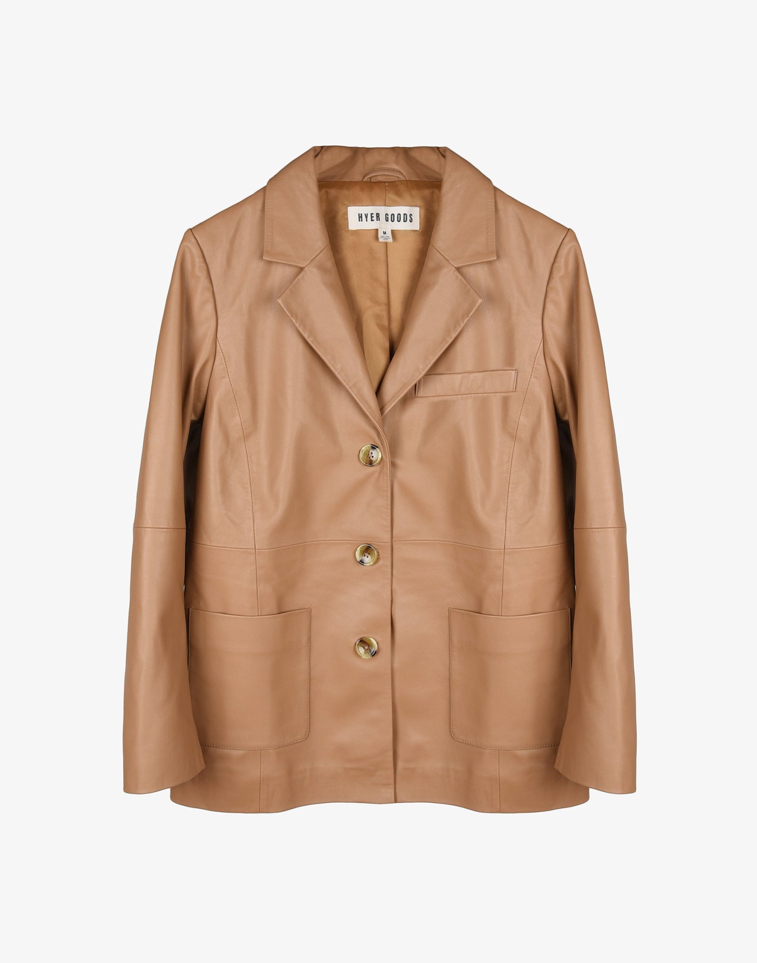 Deadstock Leather Blazer