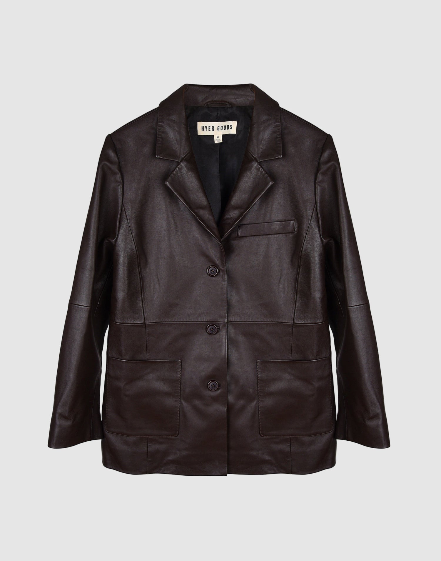 Deadstock Leather Blazer