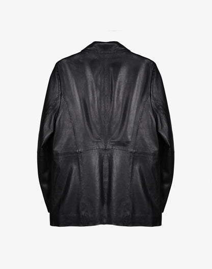 Deadstock Leather Blazer