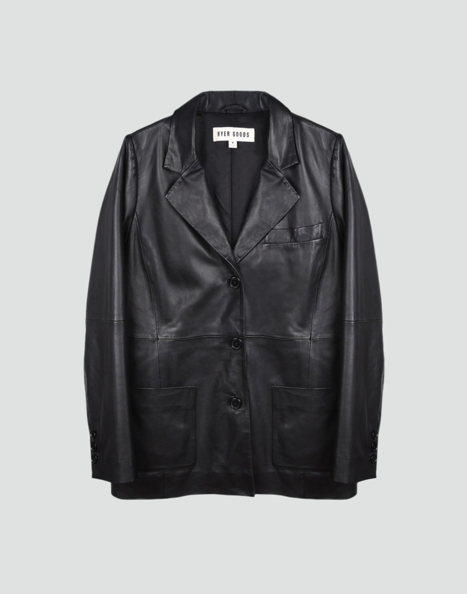 Deadstock Leather Blazer