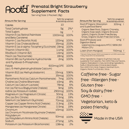 Essential Prenatal Nutrition + Electrolytes