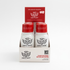 Rapid Hangover Recovery Shot in Natural Grape Flavor, displayed in a box with four bottles, featuring a white design and logo