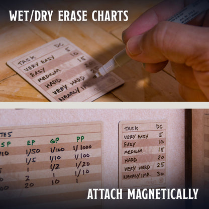 Ultimate Game Master Screen - Magnetic Modular DM Screen for D&amp;D, Pathfinder &amp; TTRPGs