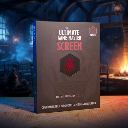 Ultimate Game Master Screen - Magnetic Modular DM Screen for D&amp;D, Pathfinder &amp; TTRPGs