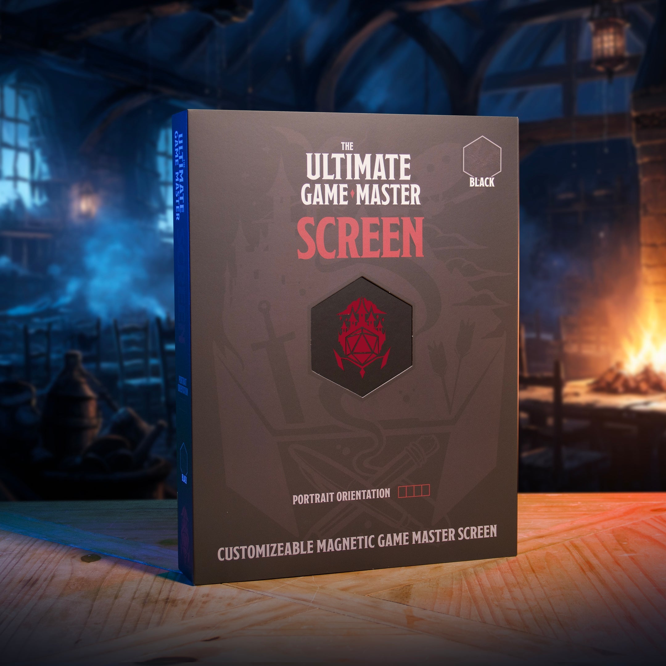 Ultimate Game Master Screen - Magnetic Modular DM Screen for D&amp;D, Pathfinder &amp; TTRPGs